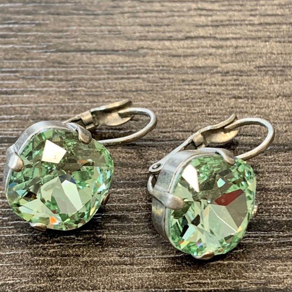 Sabika green earrings